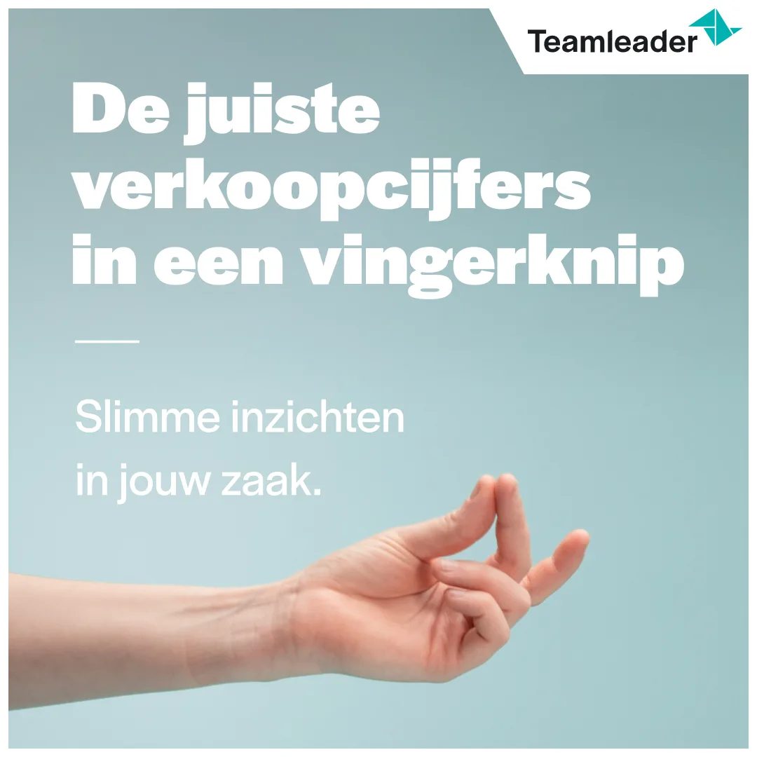 Teamleader evergreen ad still with customer quote